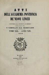 Ricerche critico-bibliographiche intorno alla Storia naturale del Messico di Fr. Hernandez esposta in dieci libri dat N.A. Recchi ed illustrata dagli accademici Lincei